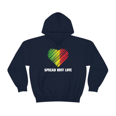 Spread Nuff Love Print Hoodie | Custom Printed Hoodie | Creative Trend