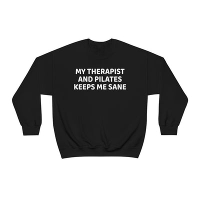 Therapy & Pilates Print Sweatshirt | Unisex Sweatshirt | Creative Trend