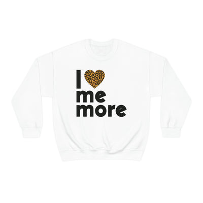 I Love Me More Print Sweatshirt | Crewneck Sweatshirt | Creative Trend